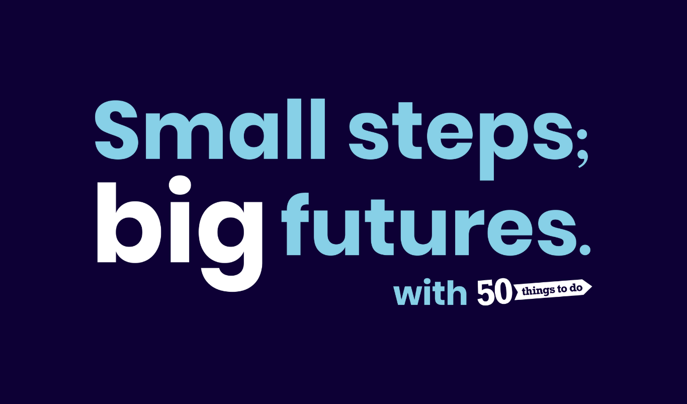 Small steps, big futures